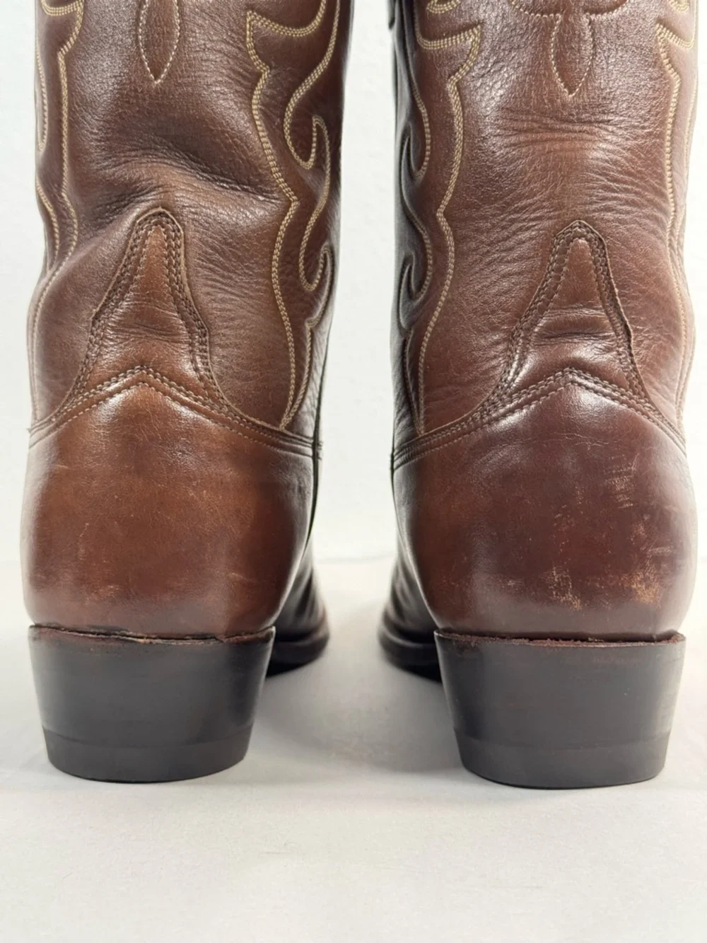 Lucchese San Antonio Men’s Vintage Cowboy Boots Size 10.5 D #6472 Made In USA - Picture 11 of 16